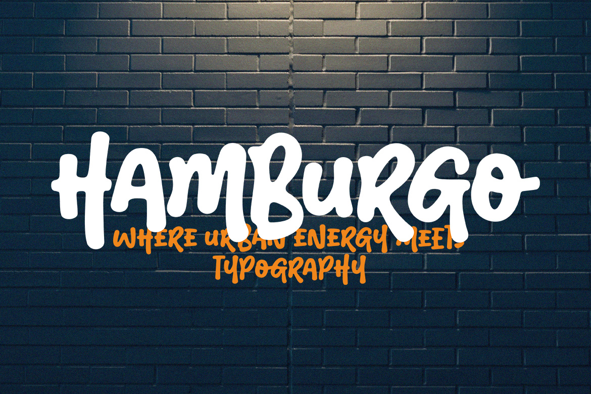 Hamburgo – Urban Graffiti Font